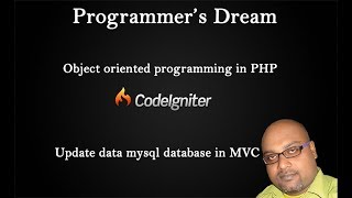 Codeigniter Tutorials - Update Mysql Table Data