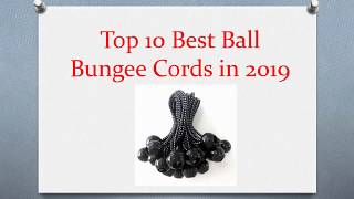 Top 10 Best Ball Bungee Cords in 2019