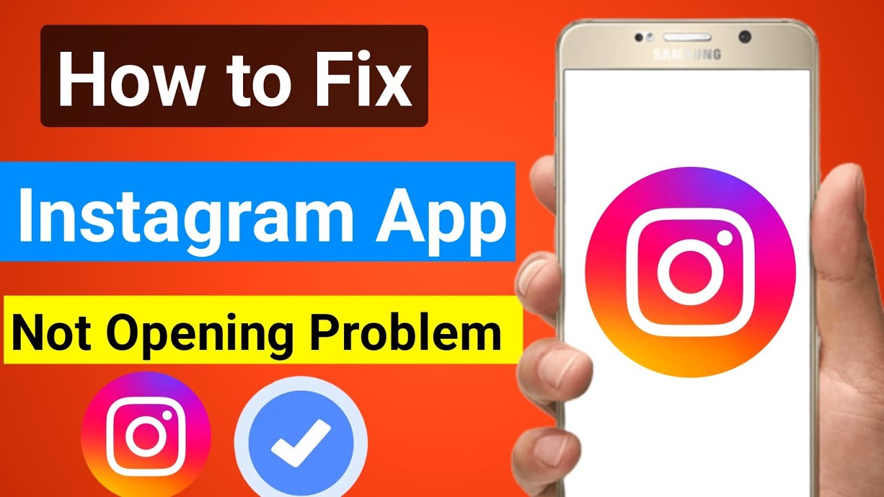 How To Fix Instagram App Not Open (New Update 2023) | Fix Instagram Not ...