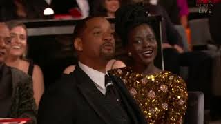 Will Smith punches Chris Rock (UNCENSORED VERSION) Oscars 2022