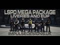 LSPD MEGA PACKAGE | LIVERIES & EUP | Impulse Designs