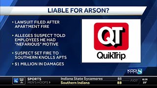 QuikTrip faces lawsuit after allegedly selling gas to arsonist