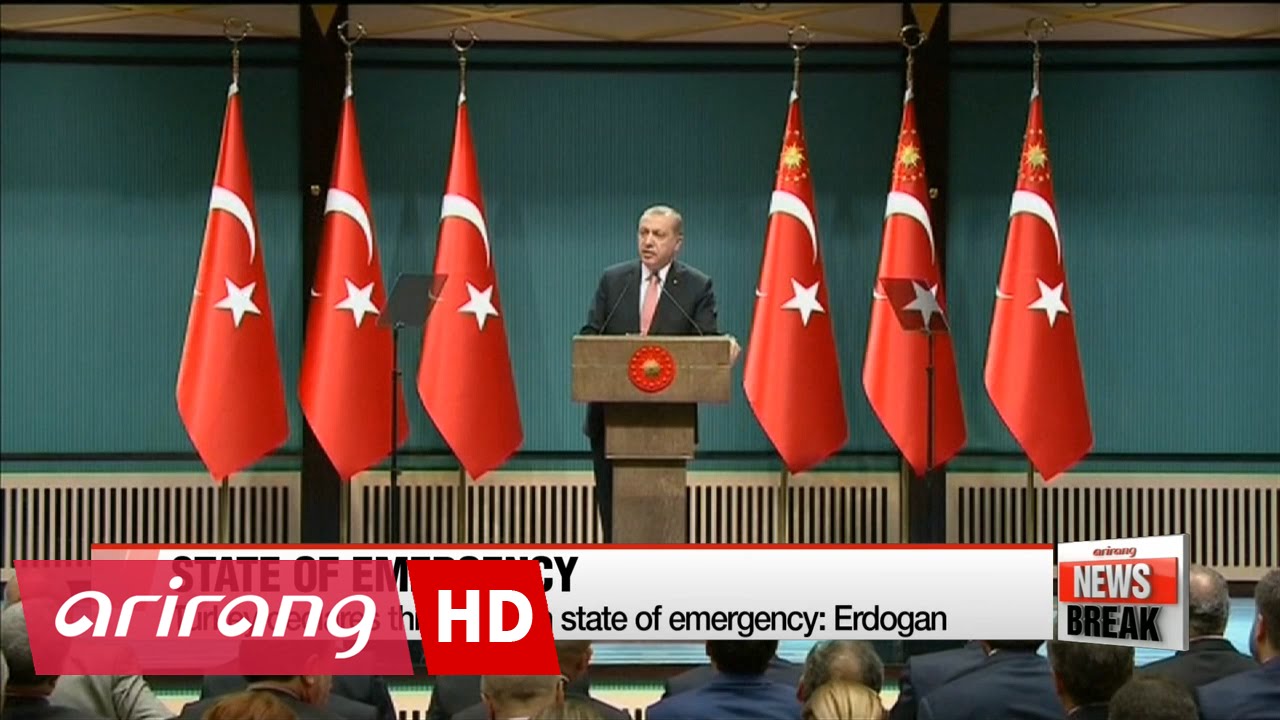 Turkey Declares Three-month State Of Emergency Following Failed Coup ...