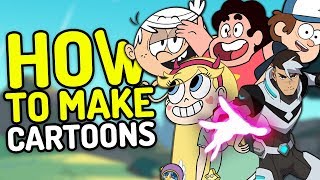 How Modern Cartoons Are Made! (Cartoon Network, Nickelodeon, Disney Channel & Mo