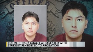 Former New Mexico track coach who sexted with student sentenced to probation