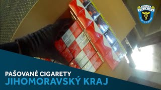 Celníci odhalili pašované cigarety v hodnotě 38,4 mil. Kč