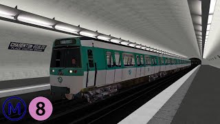 OpenBVE Métro Parisien: Ligne 8 WIP