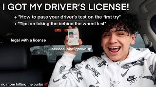 GETTING MY DRIVERS LICENSE| Behind the wheel
