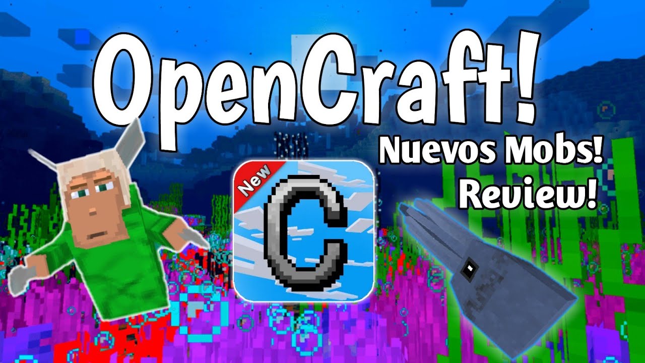 Opencraft La Copia De Minecraft Pe Review 2020 Youtube