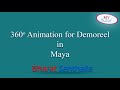 AutodeskMaya| Animation| 360DegreeorTurnTableAnimation..