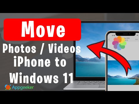 How to Transfer Photos/Videos from iPhone to Windows 11 (Updated)