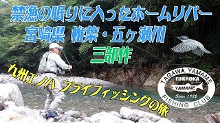 2019年 9月末日　禁漁の眠りに入ったホームリバー 宮崎県椎葉・五ヶ瀬川（三部作）…九州エノハ・フライフィッシングの旅