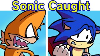 Friday Night Funkin' Tails Caught Sonic FULL WEEK & Knuckles (FNF Mod/Hard) (Sonic The Hedgehog)