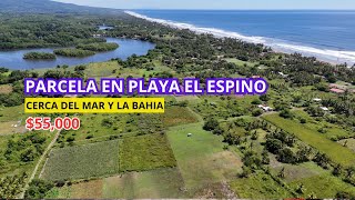 PARCELA EN PLAYA EL ESPINO A POCAS CUADRAS DEL MAR/$55,000/WSAPP: +1 (938) 444 0707 Y +503 7484 7480