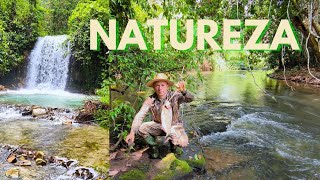 ACAMPAMENTO e PESCARIA no Meio da  FLORESTA, MATRINXÃ RECHEADA, Descobrindo lugares incríveis