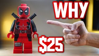 Why I spent $25 on this Giant Deadpool Minifigure - Shooting and Reviewing