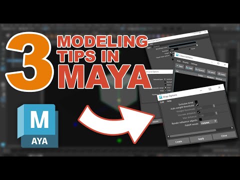 3D MODELING TIPS IN MAYA - (Episode 01) - YouTube