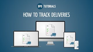 How to track deliveries - Tutorial by Digital Purchase Order
