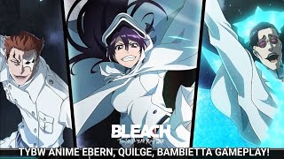 Thousand Year Blood War Anime Ebern, Bambietta and Quilge Skills + Gameplay! (Bleach Brave Souls)