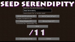 Seed Serendipity /11 || 3 Great Starter Seeds; Villages + Armour + Weapons!