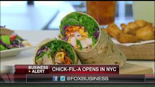 Chick-fil-A opens in New York City