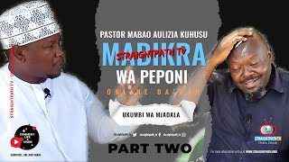 Pastor Mabao auliza kuhusu mabikra wa Peponi