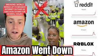 Amazon Cloud Crash Shuts Down Half the Internet!
