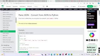 Python Video Tutorial 26 - JSON