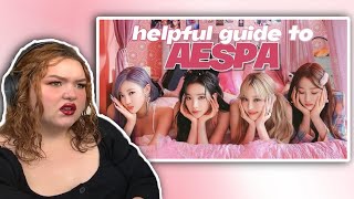 FINALLY WATCHING AN AESPA GUIDE: helpful guide to aespa