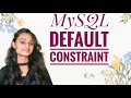 Default Constraint in MySQL || MySQL Tutorial Series || Code With Neha 