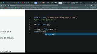 113 Reading Files | Python Developer | Sololearn