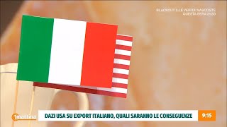 Dazi Trump: per l'Italia un costo dai 4 ai 7 miliardi di dollari - Unomattina 21/01/2025