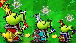 Plants vs Zombies : King Peashooter Use Plant Food Max Level