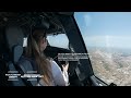 boeing 737 stunning landing spain alicante airport rwy10 cockpit view life of an airline pilot