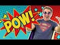 The Onomatopoeia Alphabet | Onomatopoeia for Kids | Jack Hartmann