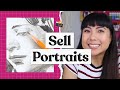 Selling Custom Portrait Art 🎨 Art Business Plan