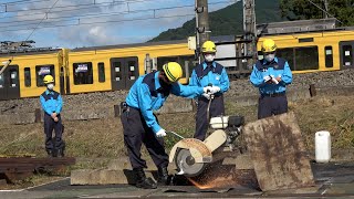 西武トレインフェスティバル2022 in 横瀬・保線作業実演 [4K] （埼玉県秩父郡横瀬町）2022/10/15