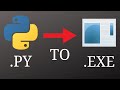 How To Convert Any Python File To .EXE | Detailed | Convert .py to .exe python 3.8