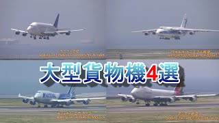 ドデカイ!! 大型貨物機4機 ヴォルガ・ドニエプル航空 ドリームリフター他 中部国際空港