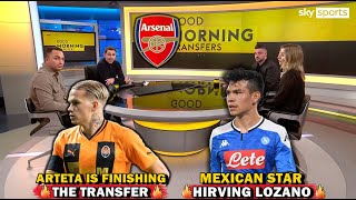 The First Transfer of 2023 Is Near To End !! Mykhaylo Mudryk & Lozano l News l ARSENAL