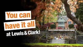 Check out Lewis & Clark: This could be your home!