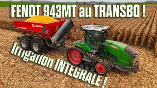 🌽 Je découvre l’IRRIGATION INTÉGRALE à la MOISSON du MAÏS avec FENDT à CHENILLES au TRANSBORDEUR😎