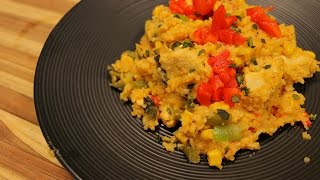 Chicken and Rice - arroz con pollo - how to cook yellow rice - how to make rice