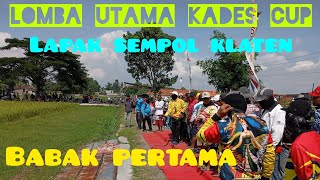 LU KADES CUP full babak pertama 'lapak sempol klaten' 17 November 2024 | Merpati balap klaten