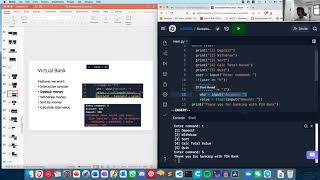 Python Lessons #3: Dictionary, Sorting, Banking App (Lecture)