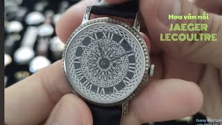 Đồng hồ Jaeger LeCoultre đậm chất chơi máy lên dây lộ đáy