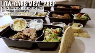 Low Carb Greek Meal Prep For Lunch or Dinner - Keto and Bulking Macros Included