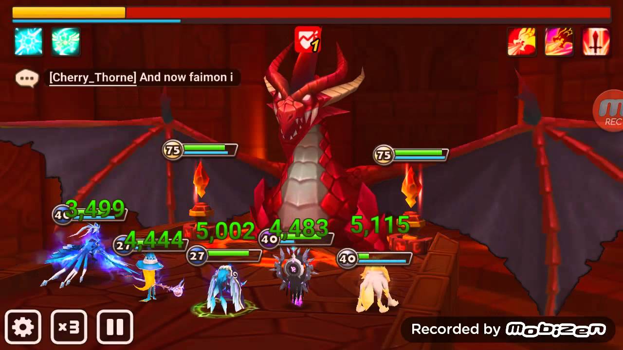 Summoner's War - Dragon B10 FARMABLE NO VERDE NO TOWER - YouTube