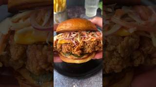 Chicken fried burger | zinger burger | kfc zinger burger | kfc burger | chicken burger