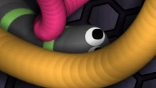 Slither.io Super Snake Unstoppable Funny Slitherio Gameplay!